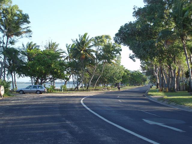 road along the water front at south mission beach