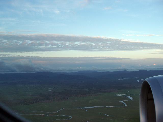 a view of the conway ranges from the air near proserpine, queensland