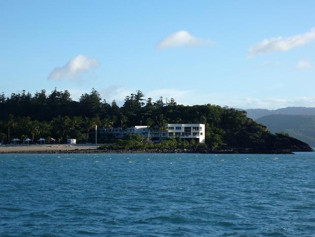 hotel resort buildings on daydream island, whitsundays north queensland