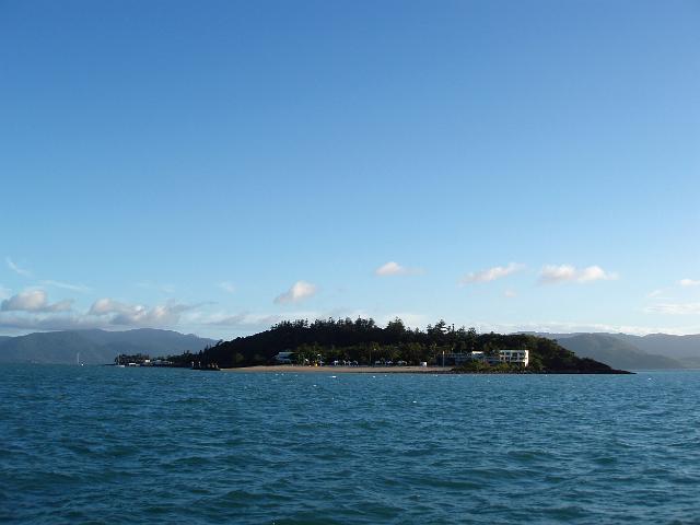 daydream island resort in the late evening sun, whitsunday islands, north queensland