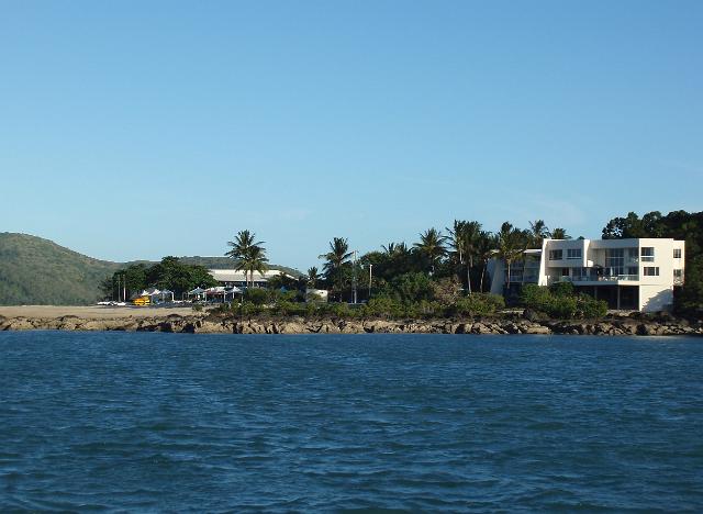 a view of daydream island resort taken from the water - not property released