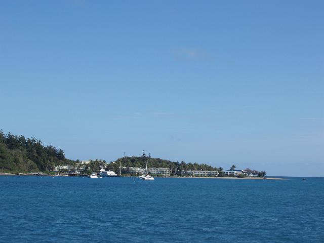 a view of the eastern side of daydream or west molle island