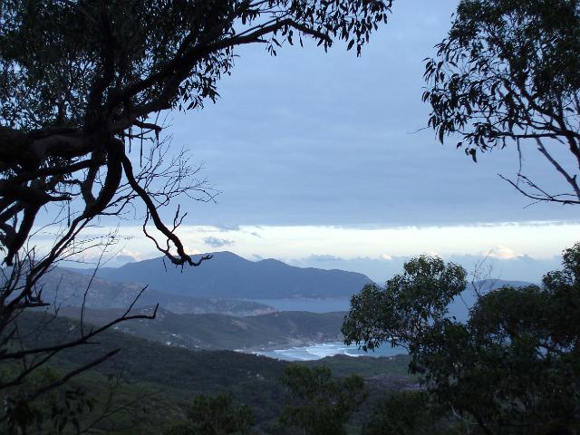 a view of 'the prom' from a lookout near derby saddle