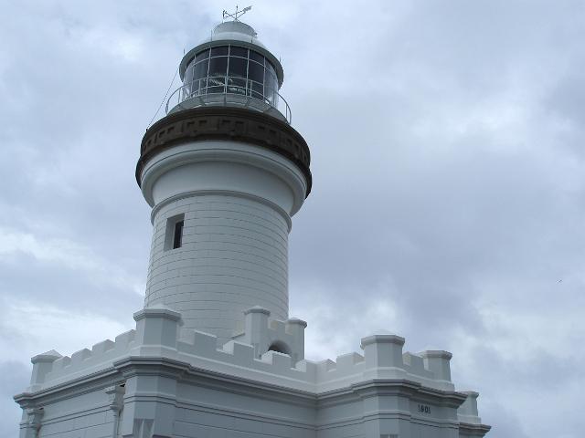 the lighthouse on top of cape byron, the easternmost part of mainland australia