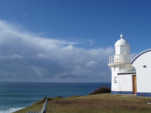 a light house near port macquarie overlooking lighthouse beach
