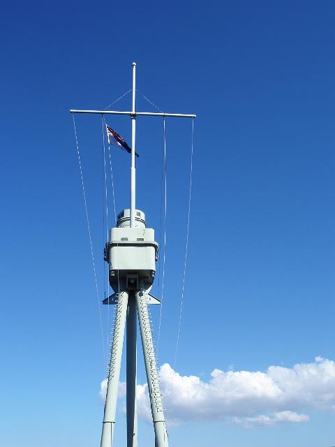 HMAS sydney memorial mast at Bradley's Head, port jackson, sydney