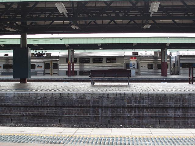 empty platforms at central station, sydneys main rail terminus